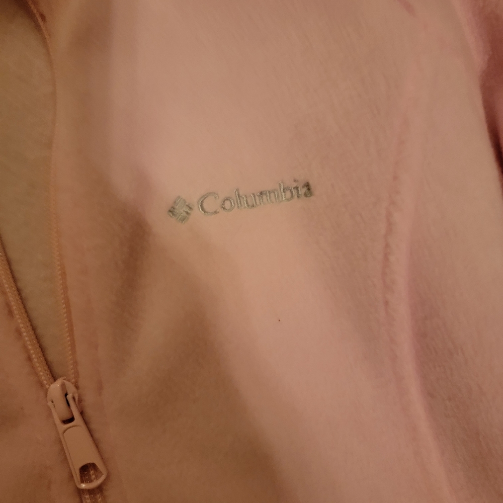 Columbia pink zip up - Picture 3 of 4
